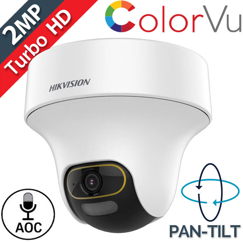 Best Hikvision DS-2CE70DF3T-PTS 2MP ColorVu Indoor Audio PT Camera Sri Lanka