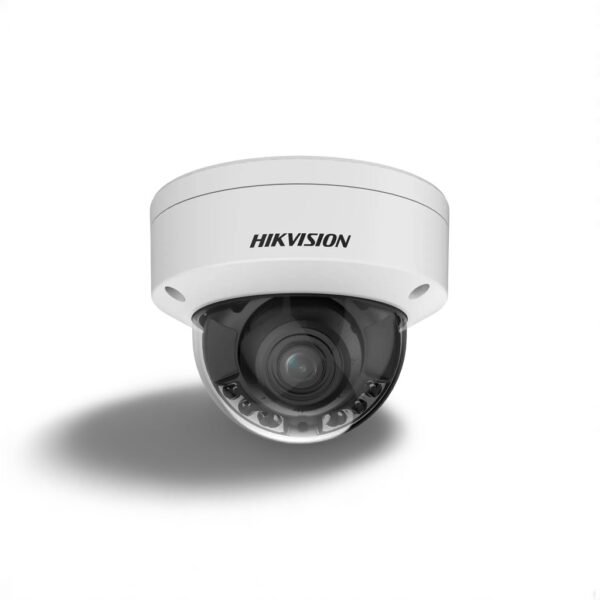 Hikvision DS-2CD2787G2HT-LIZS(2.8-12mm)(eF) Pro Series, 8MP Smart Hybrid Light with ColorVu IP Dome Camera, 2.8-12mm Varifocal Lens, IP67, White