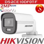Camera HDTVI ColorVu 2MP HIKVISION DS-2CE10DF0T-FS