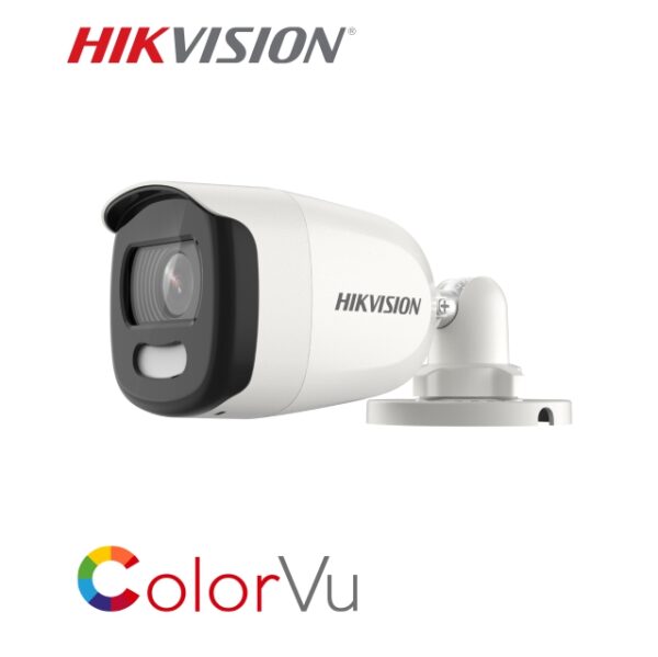 Hikvision DS-2CE10HFT-F28 ColorVu TurboHD 5MP Outdoor Analog HD Bullet Camera with 2.8mm Lens  20M
