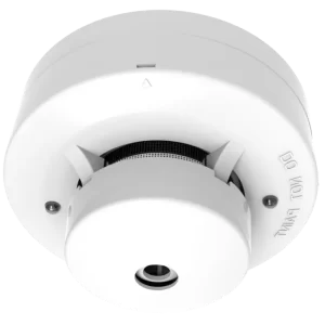 4-Wired Smoke Detector Advanced algorithms provide advanced detection discrimination Sleek low-profile housing design