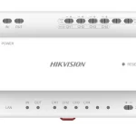 Two-wire video/audio distributor Cascading connection TCP/IP RJ45 Hikvision DS-KAD706Y-S