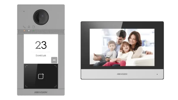 Hikvision DS-KIS604-P(C) IP Video Intercom Kit with 7" Touchscreen