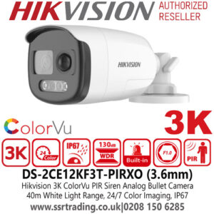 Hikvision Digital Technology DS-2CE12KF3T-PIRXO(2.8mm)