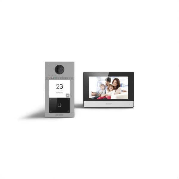 Hikvision DS-KIS604-P(C) IP Video Intercom Kit with 7" Touchscreen