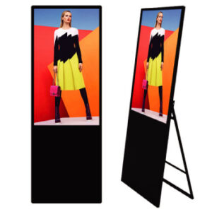 Portable Advertising Kiosk 43 inch