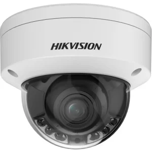 Hikvision DS-2CD2787G2HT-LIZS(2.8-12mm)(eF) Pro Series, 8MP Smart Hybrid Light with ColorVu IP Dome Camera, 2.8-12mm Varifocal Lens, IP67, White