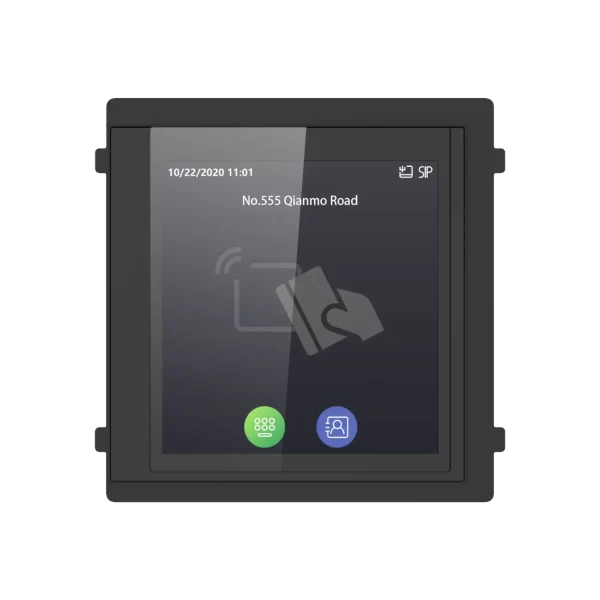 Hikvision DS-KD-TDE - Extension module, IPS touch screen 4\" | Keyboard and