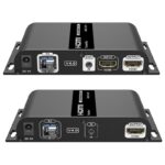 LKV378A-V4.0 HDMI-compatible Extender over Single-mode Optical Fiber SMF(LC) Up to 40KM IR Remote Transceiver 1080P