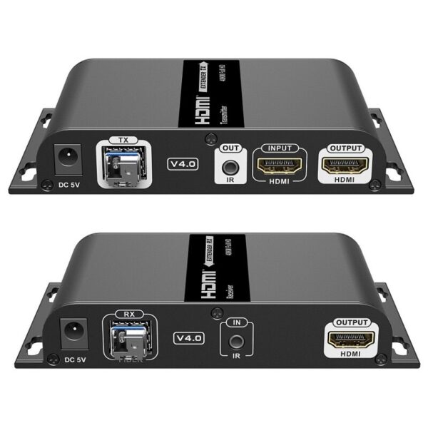 LKV378A-V4.0 HDMI-compatible Extender over Single-mode Optical Fiber SMF(LC) Up to 40KM IR Remote Transceiver 1080P