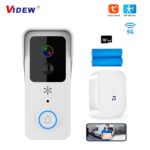 Tuya Smart Video Doorbell 5G 2.4G WiFi Outdoor Door bell Waterproof IP65 Battery Intercom Smart Life Wireless doorbell Camera