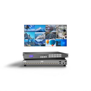 8x8 HDMI Matrix switcher 1080P@120Hz, 8-in 8-Out HDMI Matrix Switch Supports EDID Management—HDCP decoding—Web control—RS232—IR