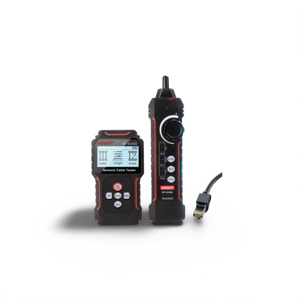 noyafa New NF-8209S LCD Network Cable Tester Wire Tracker PoECurrent Length cabl RJ45 Cable Tracker multifunctional tester Tool