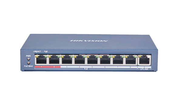 HIKVISION 8 Port POE Switch (DS-3E0109P-E/M)