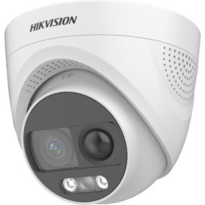 HIKVISION DS-2CE72KF3T-PIRXO (2.8MM) 3K fixed lens ColorVu PIR siren turret camera