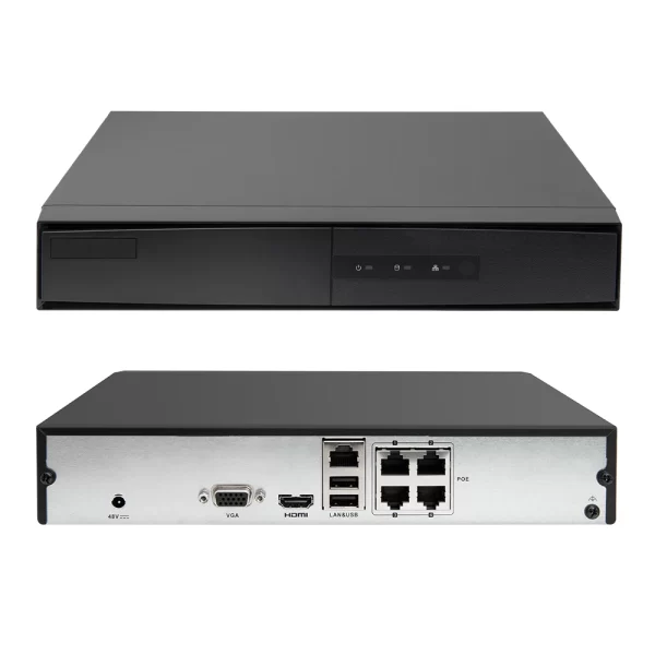 ⁦HIKVISION 4 Channel IP Video Surveillance Recorder NVR DS-7104NI-Q1/M⁩ - الصورة ⁦2⁩