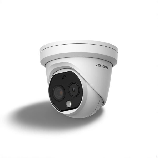 Thermal & Optical Bi-Spectrum Network Turret Camera DS-2TD1217-3/QA Hikvision