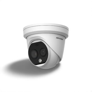Thermal & Optical Bi-Spectrum Network Turret Camera Hikvision DS-2TD1217-2/QA