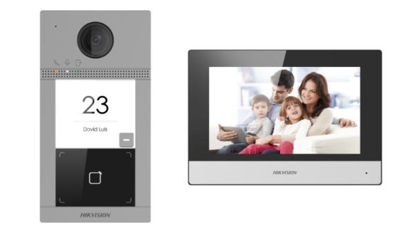 Hikvision DS-KIS604-P(C) IP Video Intercom Kit with 7" Touchscreen - Image 2