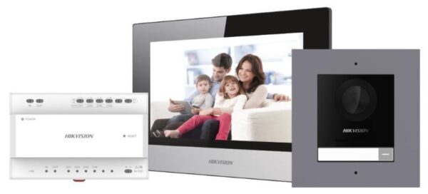 ⁦Hikvision DS-KIS702Y-P Video Intercom Two-Wire Network Bundle⁩ - الصورة ⁦2⁩