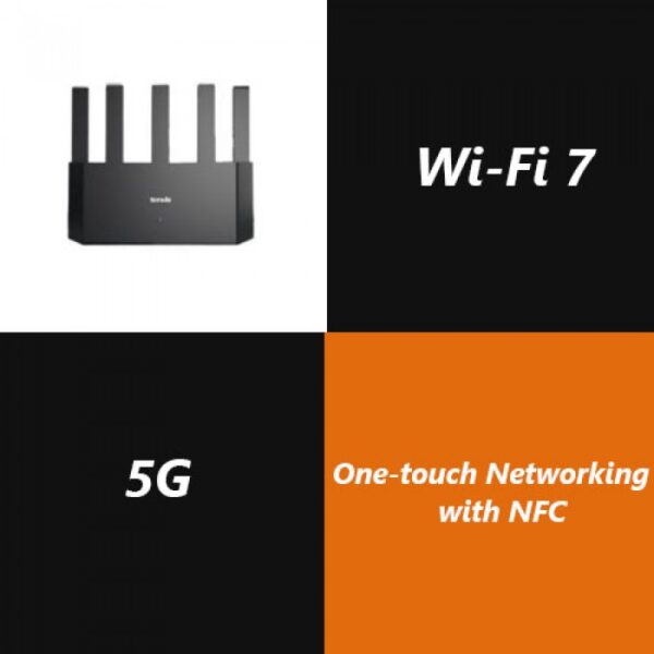 Tenda TE6L Pro 5G Xtra Rang Wi-Fi 7 Router