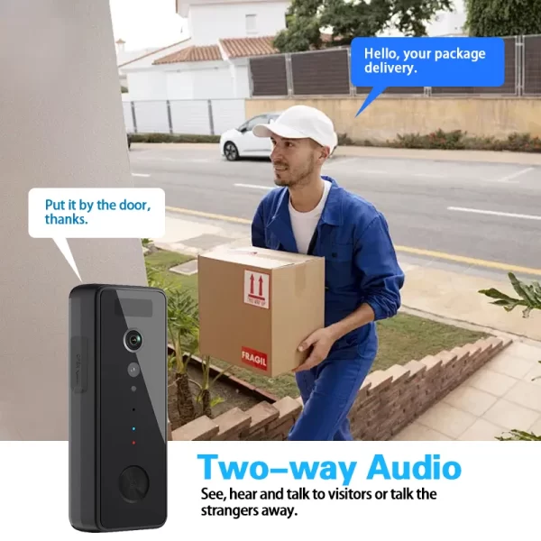 5G 2.4G WiFi Doorbell Camera 1080P Video Intercom Doorbell HD Night Vision PIR Motion Detection Ring Door Bell tuya smart home - Image 3