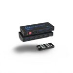 HDMI Matrix 4X2 with Audio 4K 60Hz HDMI 4 in 2 out Matrix Switch splitter