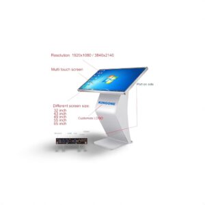inch 65″ Floor Stand Touch Screen Kiosk With IR Touch Windows 10