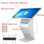 inch 65″ Floor Stand Touch Screen Kiosk With IR Touch Android 12