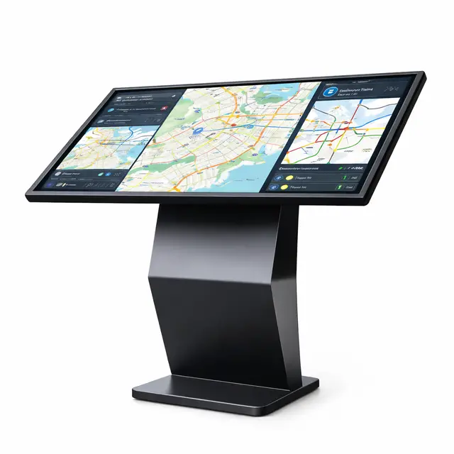 Skill Tech 43" K- Shape IR Touch Kiosk Windows