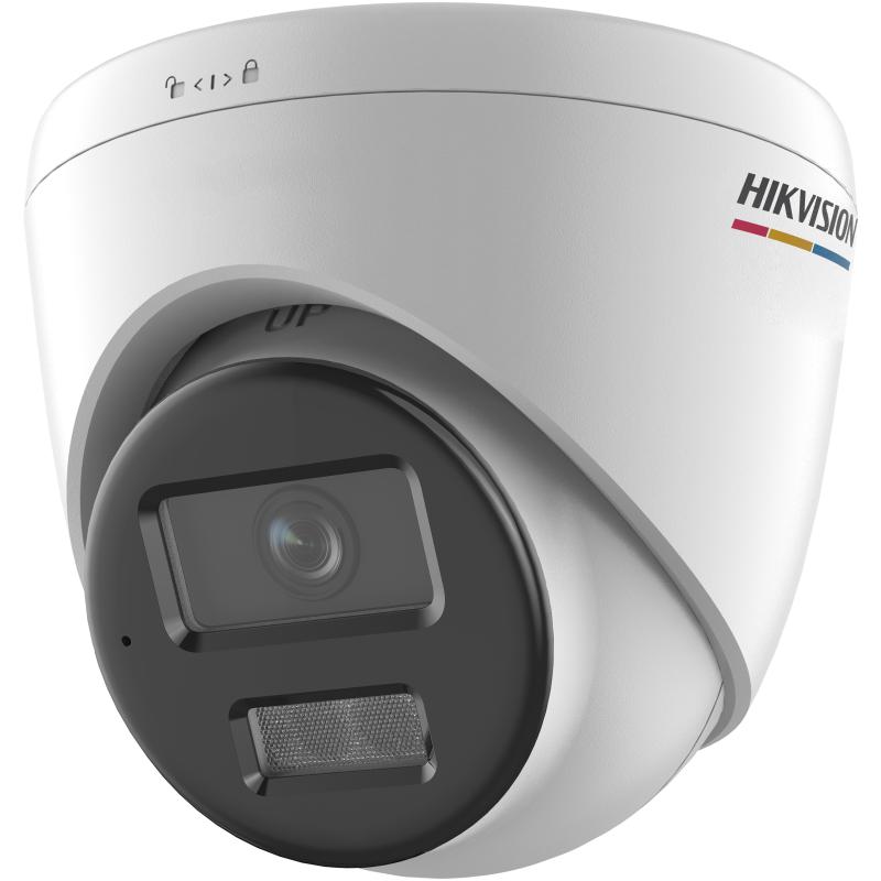 HIKVISION DS-2CD1347G3-LIU (2.8mm) 4MP ColorVu Fixed Turret Network Camera, H.265+, Built-in Mic